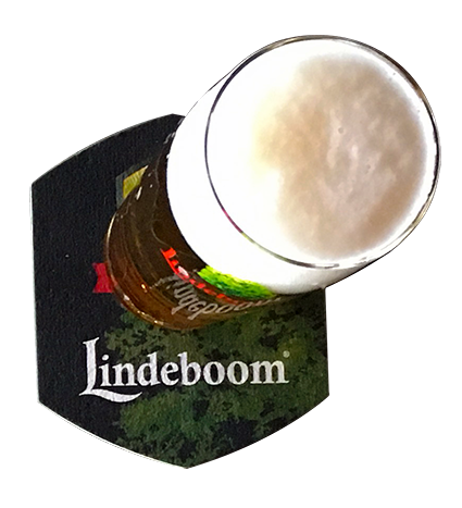 Een lekker glas Lindeboom Bier